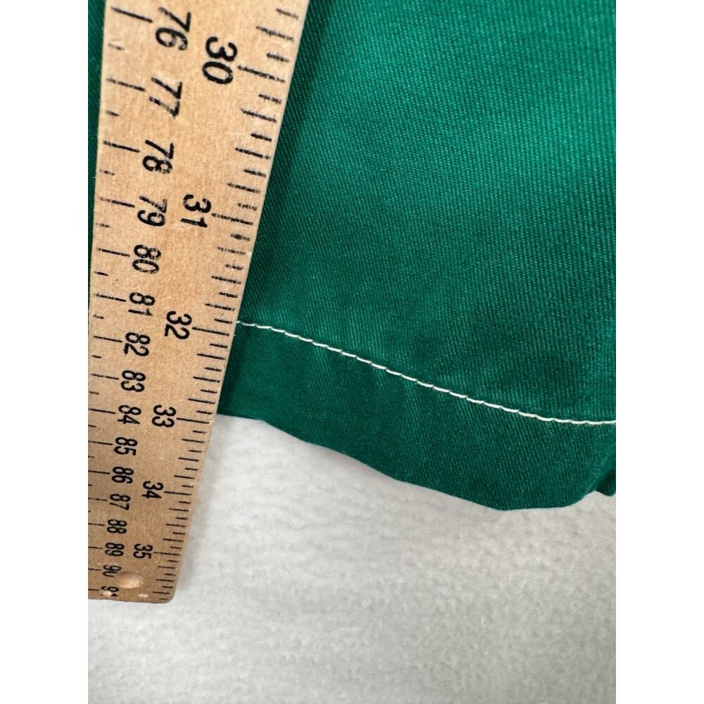 True Religion Military Single‎ needle Cargo Pants Aventurine baggy Green sz 29 - Picture 7 of 10